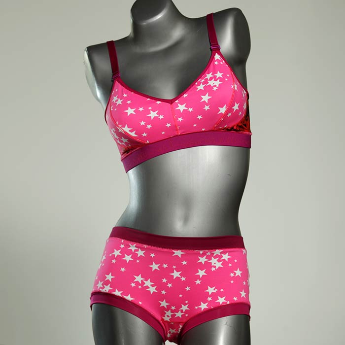 attraktive schöne bequeme handgemachte Bikini Set, sportliche Bademode für Damen thumbnail