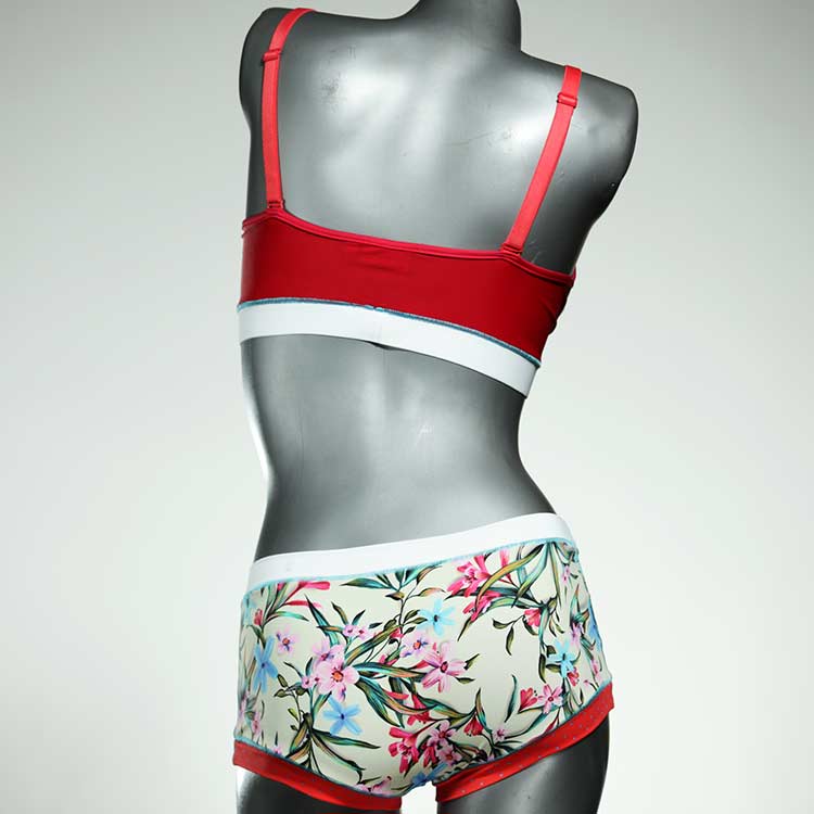 handgemachte attraktive sexy farbige Bikini Set, sportliche Bademode für Damen thumbnail