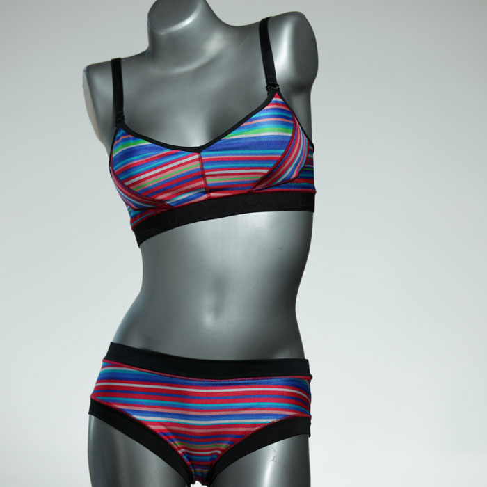 farbige günstige schöne bunte Bikini Set, sportliche Bademode für Damen thumbnail