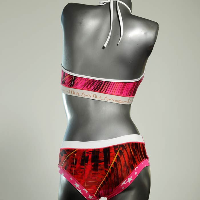 schöne handgemachte süße bunte Bikini Set, sportliche Bademode für Damen thumbnail