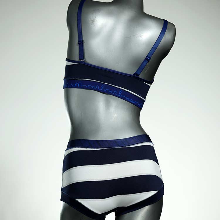 sexy gemusterte handgemachte süße Bikini Set, sportliche Bademode für Damen thumbnail