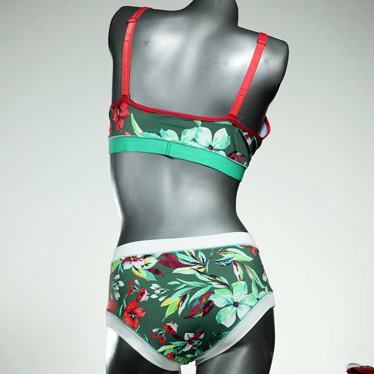 farbige bunte preiswerte ökologische Bikini Set, sportliche Bademode für Damen thumbnail