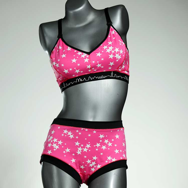 attraktive nachhaltige sexy schöne Bikini Set, sportliche Bademode für Damen