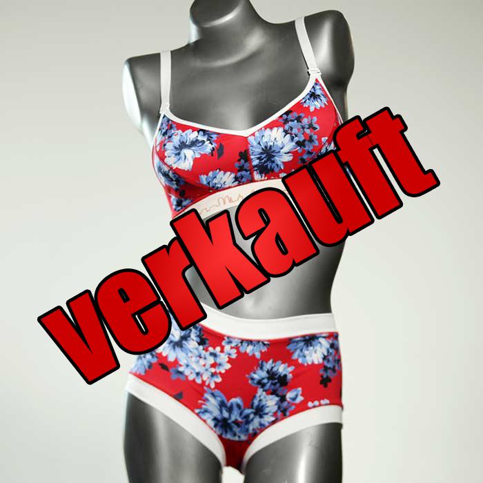 attraktive bunte süße ökologische Bikini Set, sportliche Bademode für Damen