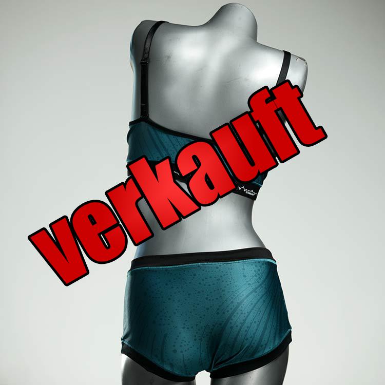 preiswerte handgemachte schöne nachhaltige Bikini Set, sportliche Bademode für Damen