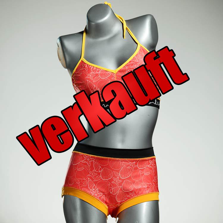 ökologische günstige handgemachte bequeme Bikini Set, sportliche Bademode für Damen