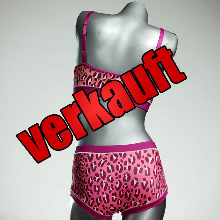 bequeme sexy gemusterte nachhaltige Bikini Set, sportliche Bademode für Damen