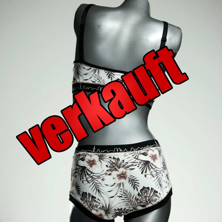 günstige farbige gemusterte bunte Bikini Set, sportliche Bademode für Damen