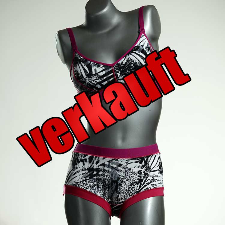 bunte bequeme gemusterte preiswerte Bikini Set, sportliche Bademode für Damen