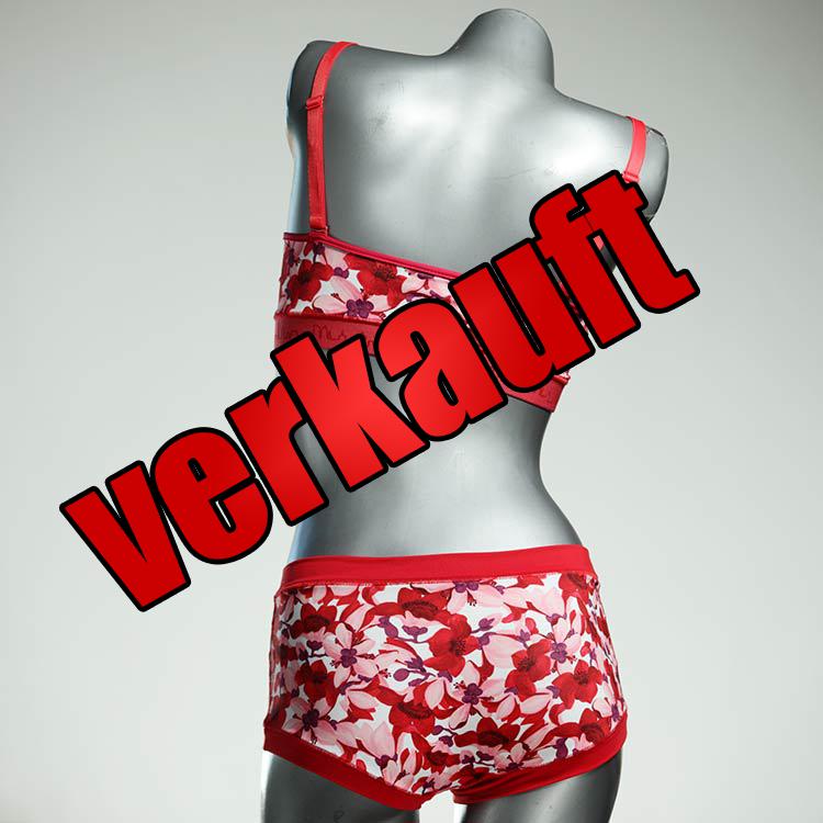 farbige schöne bunte handgemachte Bikini Set, sportliche Bademode für Damen