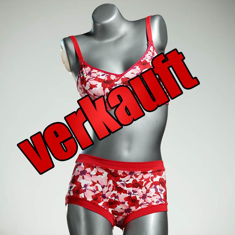 farbige schöne bunte handgemachte Bikini Set, sportliche Bademode für Damen