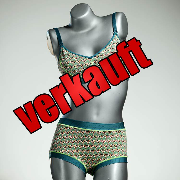 nachhaltige attraktive bunte preiswerte Bikini Set, sportliche Bademode für Damen