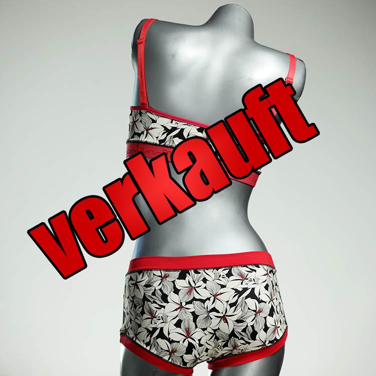 bunte gemusterte süße attraktive Bikini Set, sportliche Bademode für Damen