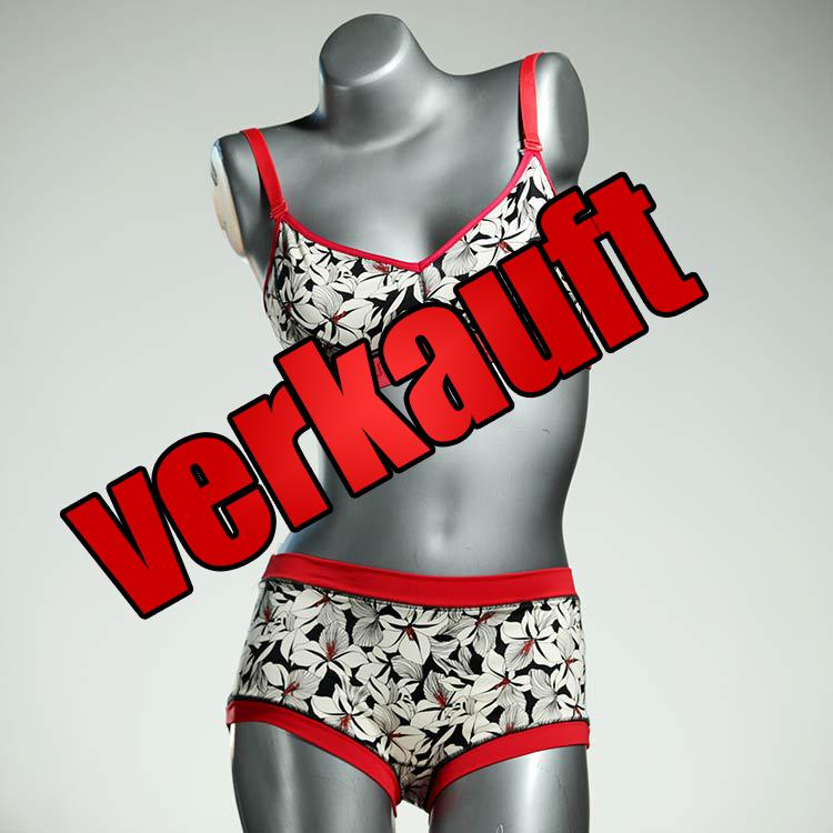 bunte gemusterte süße attraktive Bikini Set, sportliche Bademode für Damen