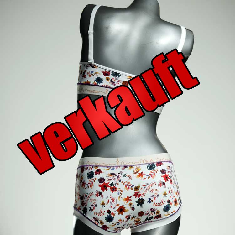 ökologische gemusterte bunte attraktive Bikini Set, sportliche Bademode für Damen