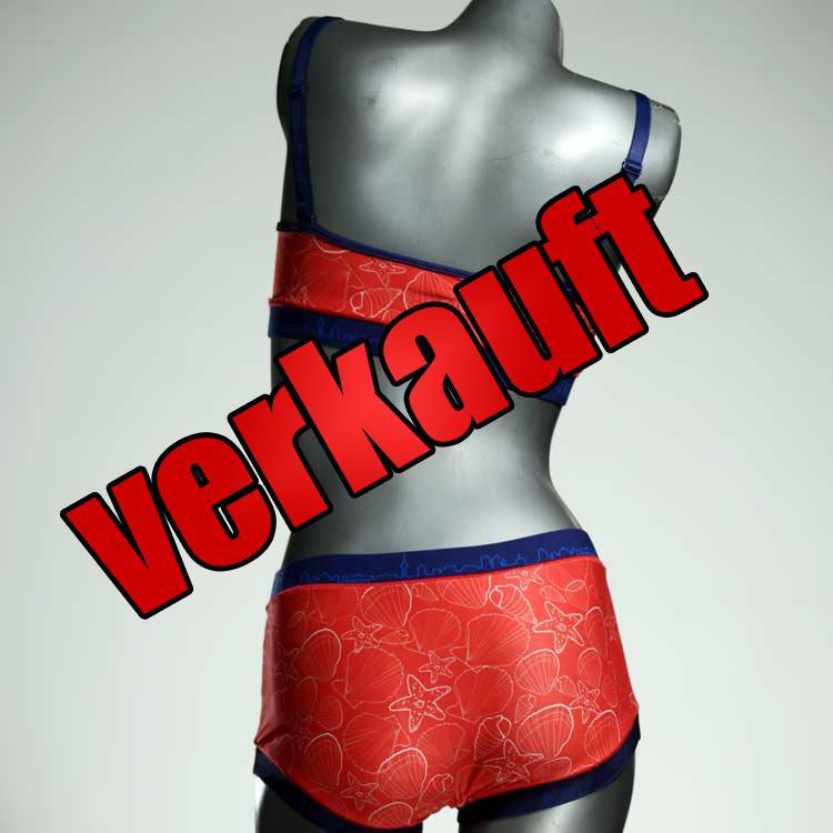 handgemachte preiswerte farbige günstige Bikini Set, sportliche Bademode für Damen