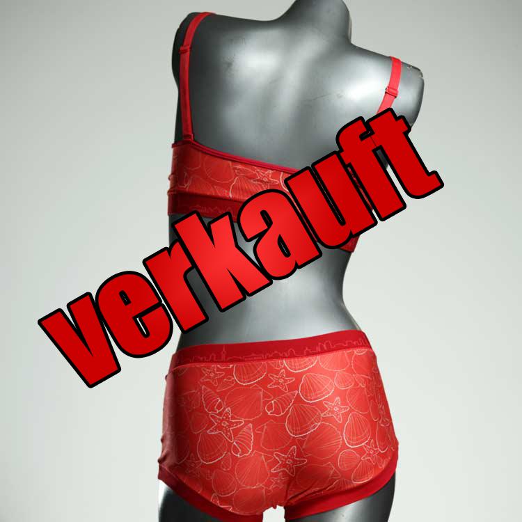 attraktive handgemachte gemusterte schöne Bikini Set, sportliche Bademode für Damen