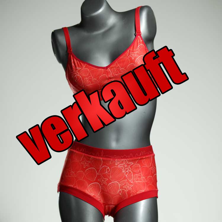 attraktive handgemachte gemusterte schöne Bikini Set, sportliche Bademode für Damen