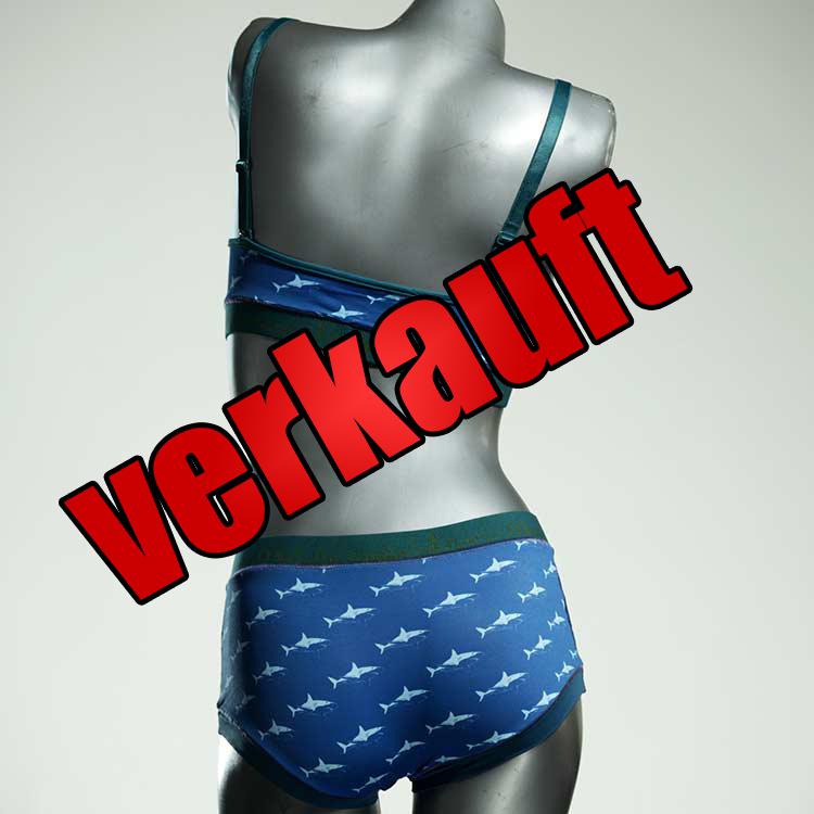 bequeme farbige nachhaltige gemusterte Bikini Set, sportliche Bademode für Damen