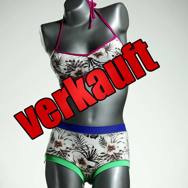 preiswerte handgemachte süße nachhaltige Bikini Set, sportliche Bademode für Damen