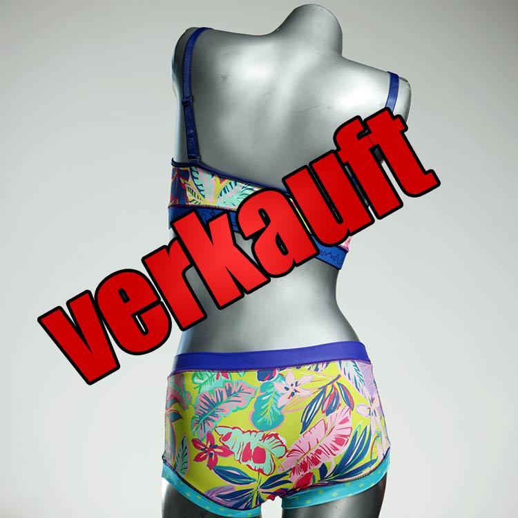 bunte süße farbige nachhaltige Bikini Set, sportliche Bademode für Damen