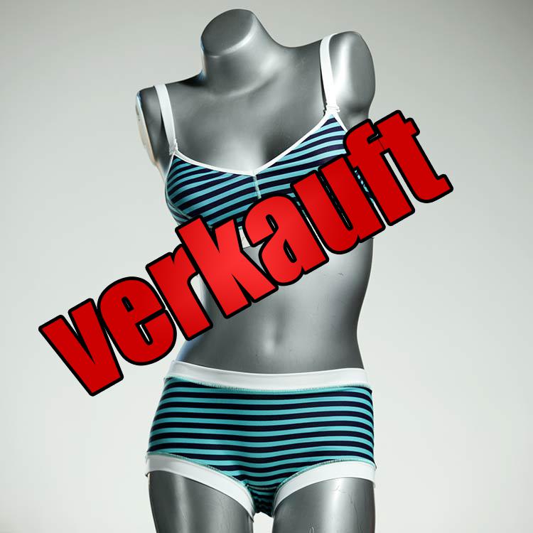 gemusterte preiswerte bequeme bunte Bikini Set, sportliche Bademode für Damen