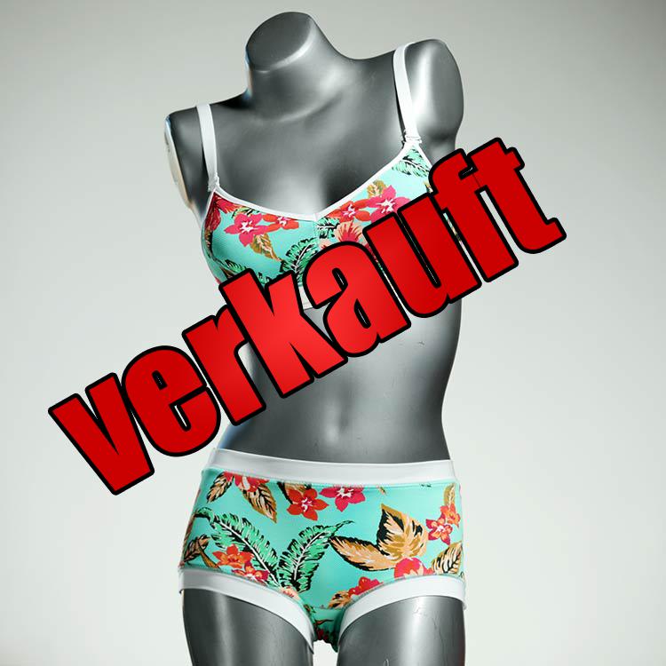 süße attraktive gemusterte schöne Bikini Set, sportliche Bademode für Damen