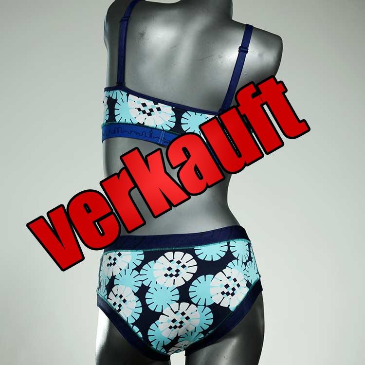preiswerte handgemachte gemusterte attraktive Bikini Set, sportliche Bademode für Damen