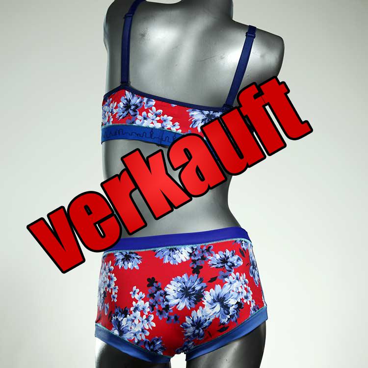 schöne günstige bunte handgemachte Bikini Set, sportliche Bademode für Damen