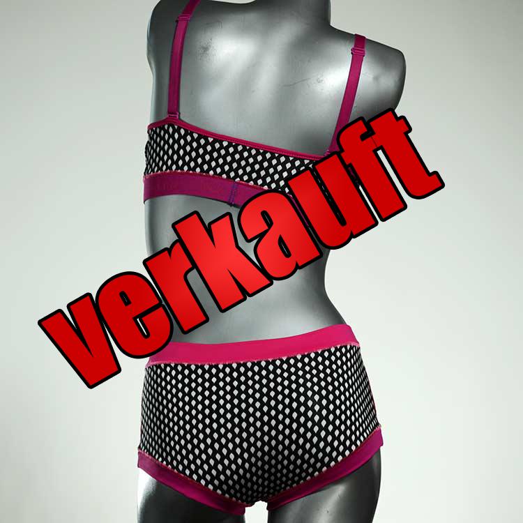 handgemachte farbige gemusterte günstige Bikini Set, sportliche Bademode für Damen