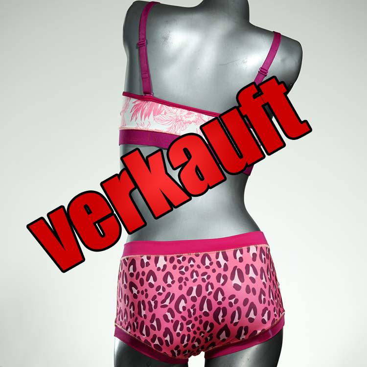farbige gemusterte nachhaltige sexy Bikini Set, sportliche Bademode für Damen