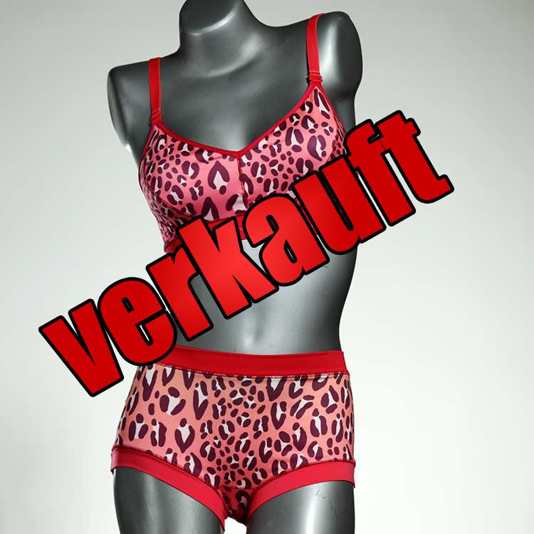 handgemachte bunte sexy nachhaltige Bikini Set, sportliche Bademode für Damen