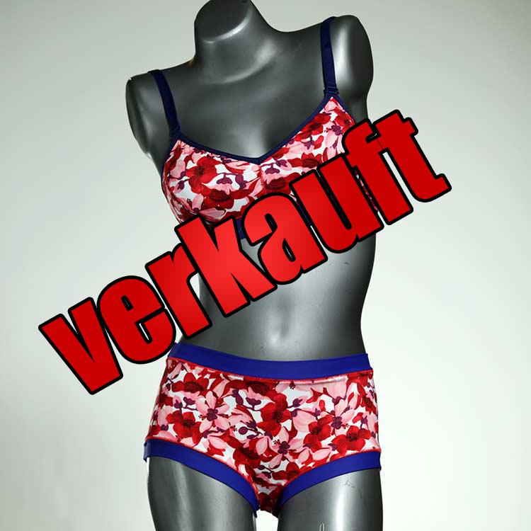 süße günstige handgemachte ökologische Bikini Set, sportliche Bademode für Damen