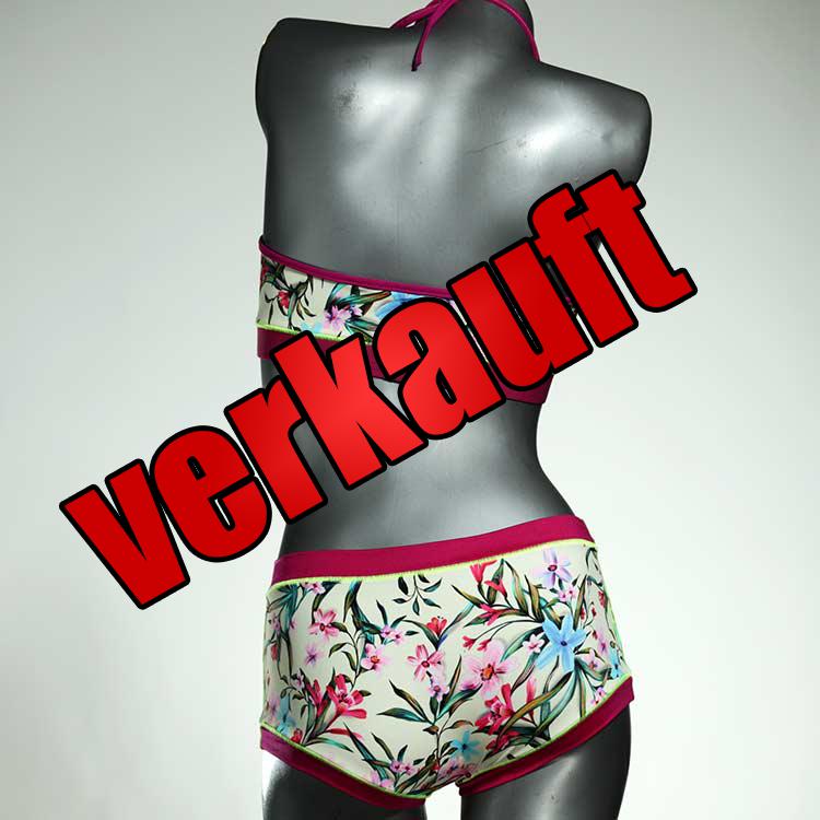 sexy süße bequeme gemusterte Bikini Set, sportliche Bademode für Damen