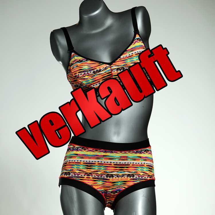 nachhaltige farbige bequeme attraktive Bikini Set, sportliche Bademode für Damen