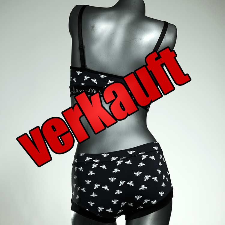 ökologische gemusterte schöne attraktive Bikini Set, sportliche Bademode für Damen