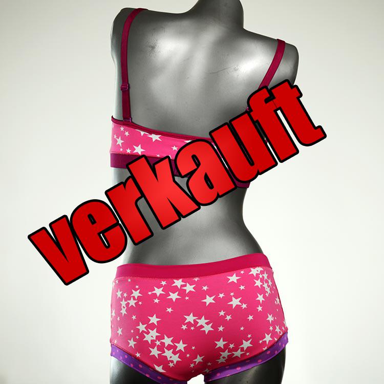 sexy attraktive gemusterte nachhaltige Bikini Set, sportliche Bademode für Damen