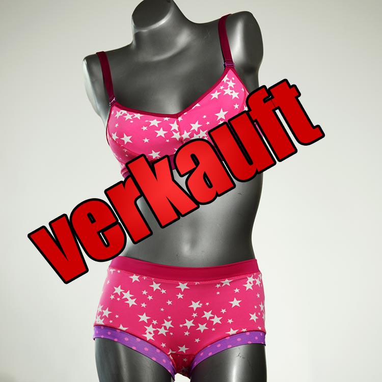 sexy attraktive gemusterte nachhaltige Bikini Set, sportliche Bademode für Damen