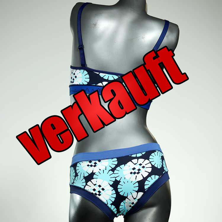 bunte ökologische bequeme attraktive Bikini Set, sportliche Bademode für Damen