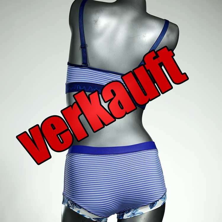 bunte ökologische schöne gemusterte Bikini Set, sportliche Bademode für Damen