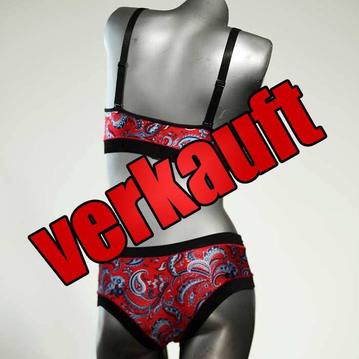 günstige attraktive ökologische gemusterte Bikini Set, sportliche Bademode für Damen