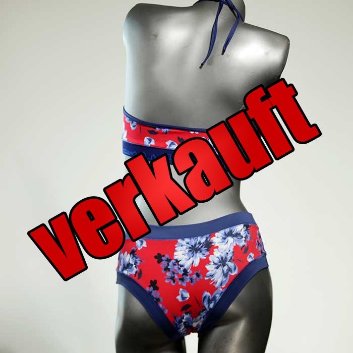 ökologische bequeme süße günstige Bikini Set, sportliche Bademode für Damen