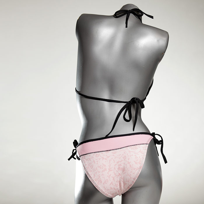 nachhaltige preiswerte süße ökologische Triangel Bikini Set, Bademode für Damen thumbnail