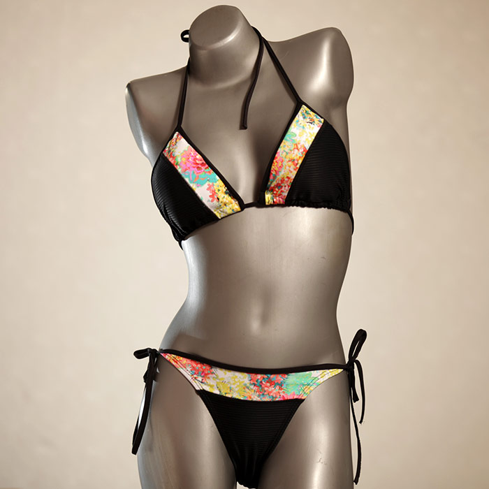 sexy handgemachte bequeme Triangel Bikini Set, Bademode für Damen thumbnail