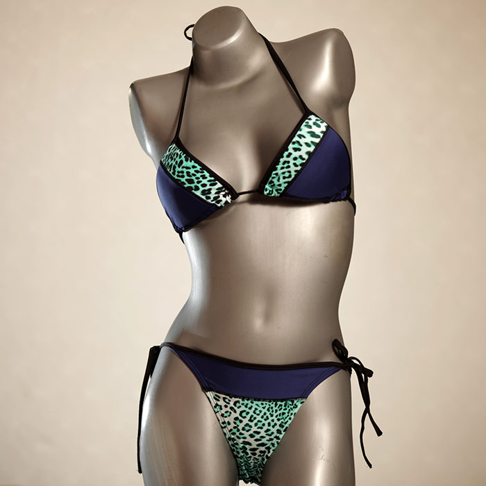 bequeme  handgemachte preiswerte Triangel Bikini Set, Bademode für Damen thumbnail