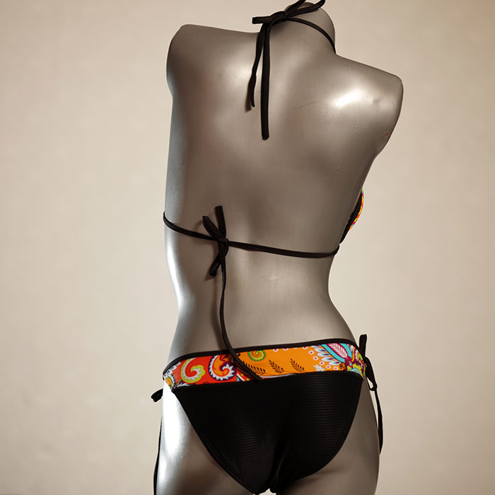 bunte bequeme  gemusterte Triangel Bikini Set, Bademode für Damen thumbnail