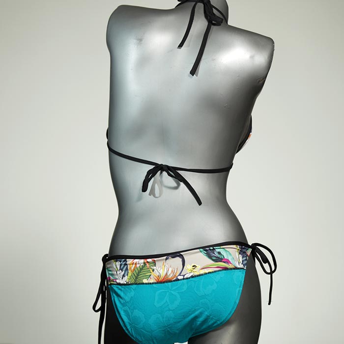 preiswerte bequeme schöne gemusterte Triangel Bikini Set, Bademode für Damen thumbnail