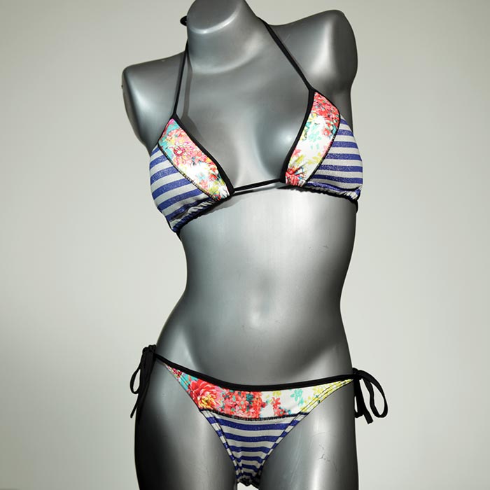 schöne  bunte preiswerte Triangel Bikini Set, Bademode für Damen thumbnail