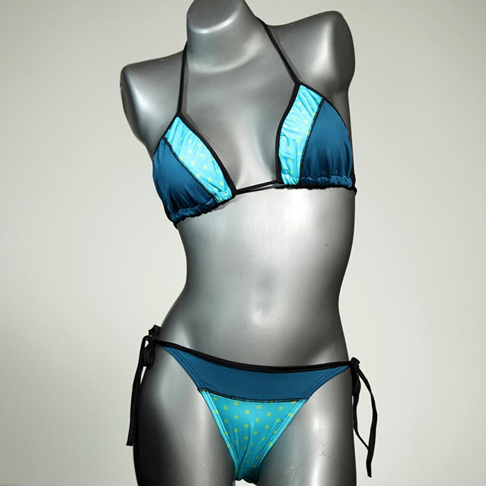 bunte farbige sexy süße Triangel Bikini Set, Bademode für Damen thumbnail