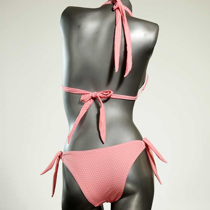 bunte sexy gemusterte bequeme Triangel Bikini Set, Bademode für Damen thumbnail